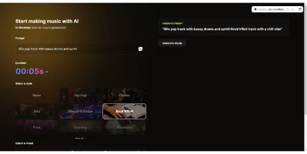 AI Jukebox
