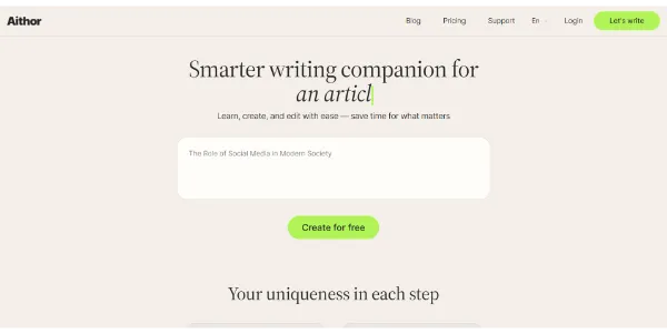 Aithor
