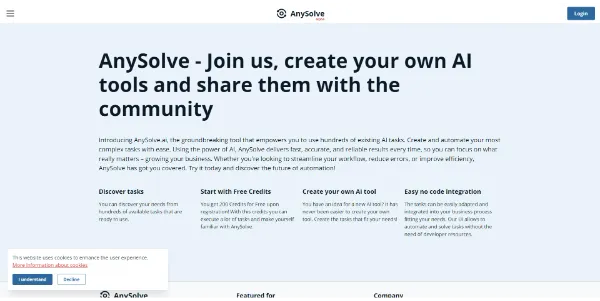 AnySolve: easily boost your productivity
