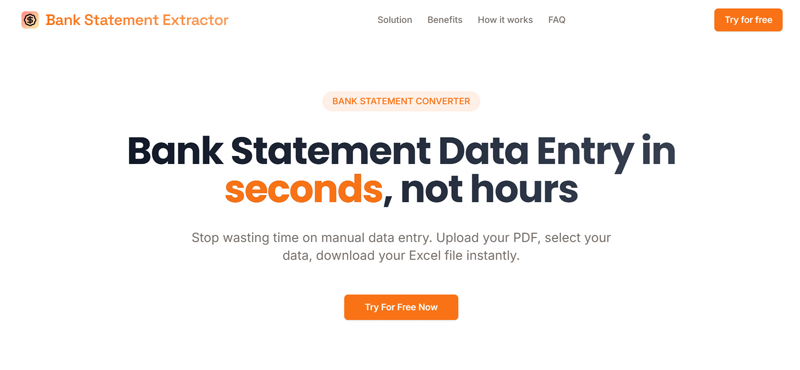 Bank Statement Extractor