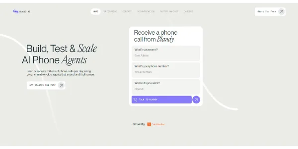 Bland.ai: Automate Your Phone Calls with Hyper-Realistic AI
