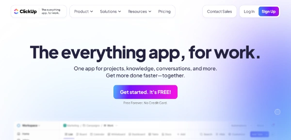 ClickUp: Best AI Project Management Platform ? Reviews & Pricing