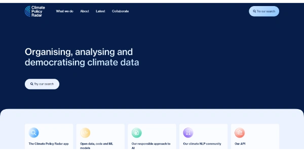 Climate Policy Radar