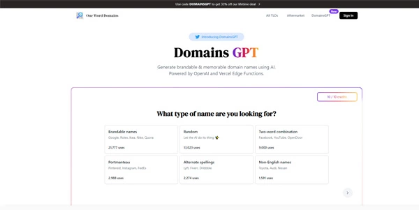 DomainsGPT