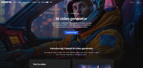 Freepik AI Video