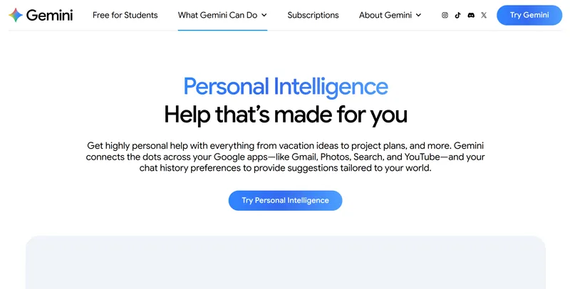 Gemini Personal Intelligence: Review & Test – Google’s Real Personal AI