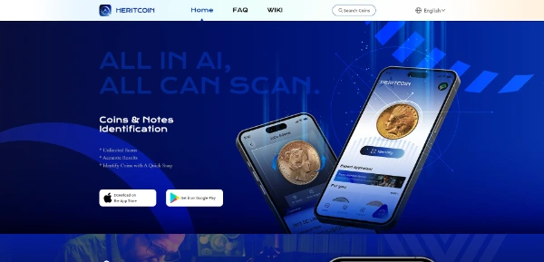 Heritcoin: Currency Identification Revolutionized by AI