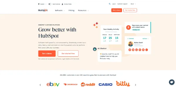 HubSpot CRM: AI for Customer Relationship Management