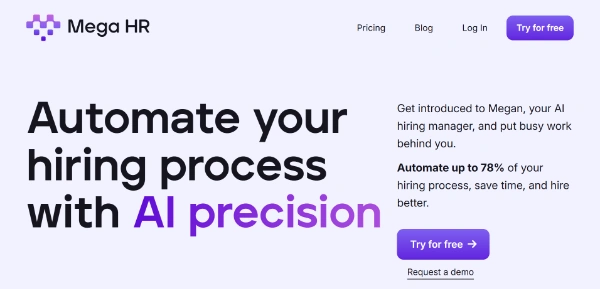 Mega HR: Automate Your Hiring Process with AI