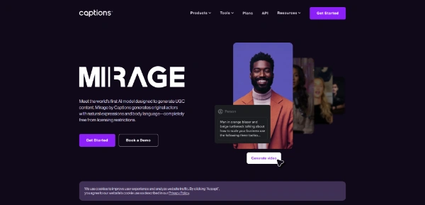 Mirage by Captions