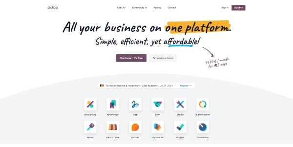Odoo: The CRM Platform with AI Assistance