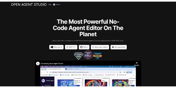 Open Agent Studio