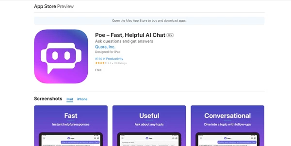 Poe: Chat with multiple AIs simultaneously