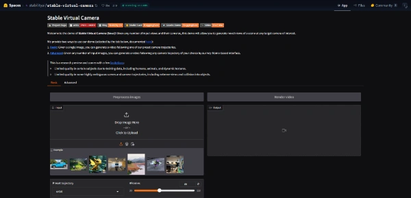 Stable Virtual Camera