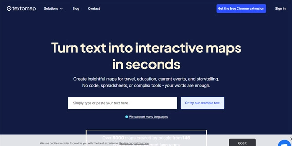 Textomap