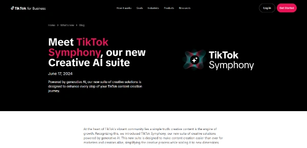 TikTok Symphony