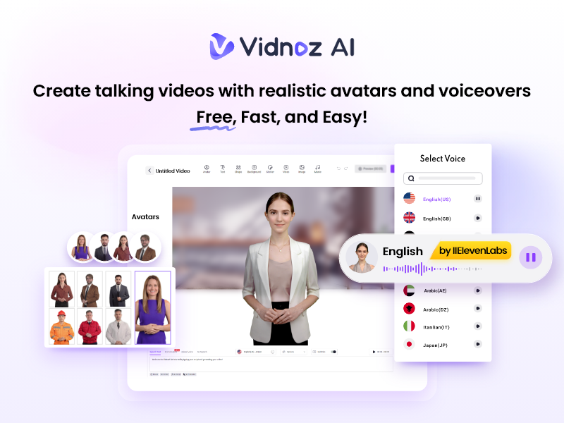 Vidnoz AI Review 2025: Create Professional Videos Without a Camera